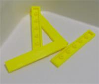 LEGO 6381739 6636 Flat Tile 1 x 6 Vibrant Yellow x4 -Bricks & Pieces & Parts**