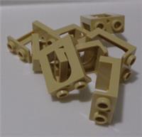 LEGO Part 90195 - 4642933 Wall With Window 1x2x2 Tan x8 Parts & Pieces