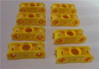 LEGO TECHNIC 32184 42142 6276974 Double Cross Block Two Axle Bright Yellow x8