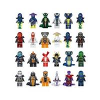 Custom Lego Ninjago Ninja Kai Lloyd Serpentine Master Wu Hero Toy Minifigures 24