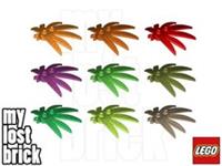 LEGO - Part 10884 / 42949 - Plant Leaves 6x5 (SINGLE) + NEW +SELECT COLOUR / QTY