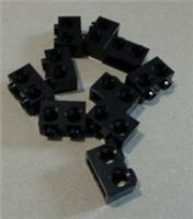 LEGO 3200026 1X2 M. 2 Holes 4,87 Black x10 Parts & Pieces**