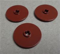 LEGO TECHNIC Parts & Pieces 2723 2958 6288632 DISK 3 x 3 Reddish Brown x3
