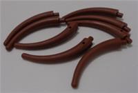 LEGO Parts & Pieces 40379 Dinosaur Tail End Section / Horn Dino Reddish Brown x8