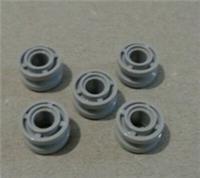 LEGO TECHNIC 4211758 42610 11.2mm Wheel Hub Medium Stone Grey x5