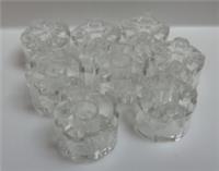 LEGO 6143 - 6116 - 3941 - 6273152 2x2 Round Brick Transparent x8