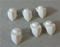 LEGO 15070 Modified White 1x1 Vertical Tooth Plate x6 Bricks & Pieces & Parts