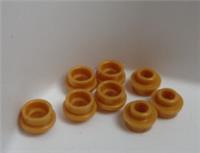LEGO Spares 85861 - 28626 - 6190252 Studs 1x1 W/ Hole Gold x8 Pieces & Parts**