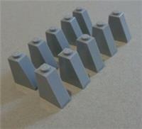 LEGO 60481 Slope 65 2x1x2 Medium Stone Grey x10 - Creator Expert - Star wars**