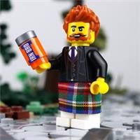 Scotsman Custom Scottish Minifigure Made With LEGO Parts