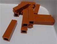 LEGO Spare Parts 14716 - 6397875 Pillar 1x1x3 Dark Orange x12