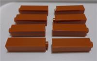 LEGO Spare Parts 14716 - 6397875 Pillar 1x1x3 Dark Orange x8