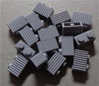 LEGO Parts & Pieces 2877 - 4211383 Brick 1x2 W/Grille Medium Stone Grey x16