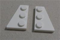 LEGO Parts 43722 43723 4179875 4179874 Wings 2x3 Plates Left/Right White x1 pair