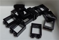 LEGO Parts & Pieces 60592 6382697 1x2x2 Window Frame Black x12