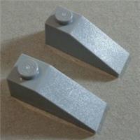 Lego 4286 - 421148 Sloped Brick 1x3 Medium Stone Grey x2**