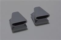 Lego 50943 4259422 Vehicle Car Air Intake Scoop Turbo Medium Stone Grey x2