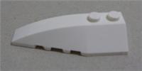 LEGO 41748 4160124 Wedge 6x2 Left White x1 Parts & Bricks & Pieces**