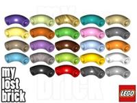 LEGO - Part 25214 - Round Tube Curved -Macaroni (MULTIPACK) + NEW +SELECT COLOUR