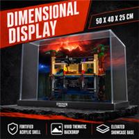  Acrylic Display Case Fit For LEGO Stranger Things The Upside‑Down Model 75810