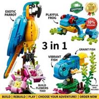 LEGO CREATOR 31136 EXOTIC PARROT 3 IN 1 (NEW & SEALED)!!!
