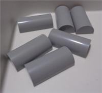 Lego Parts & Pieces 6192 4518653 Brick Round Top 2x4 Medium Stone Grey x6