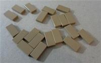 Lego 3069 - 4496699 1x2 Plate Smooth Flat Tile Sand Yellow x20 Pieces & Parts**