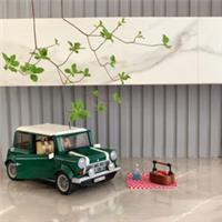 New Mini Cooper 10242 Creator Expert Moc 1077pcs Plus Figures, Stickers