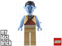LEGO Avatar - Norm Spellman (Na'vi) Minifigure from set 75573 (avt009) - NEW