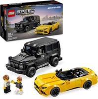 LEGO Speed Champions Mercedes-AMG G 63 & SL 63 Car Toy Building Set 76924, 808
