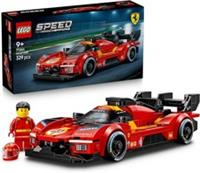 LEGO Speed Champions Ferrari 499P Race Car Model Kit 77261 with Driver