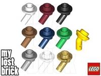 LEGO - Part 65578 - Bar 1L with Angled Hollow Stud (SINGLE) + NEW +SELECT COLOUR