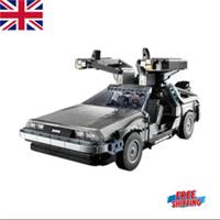 *NEW* MOC 10300 Back to the Future Time Machine Building Blocks ICONS 1872pcs
