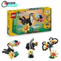 LEGO Creator 31173 3in1 Tropical Toucan Butterfly Fish Animal Toy Set Kids UK