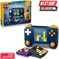 LEGO Creator 31380 3in1 Retro Gaming Console Arcade Machine Toy Set Kids Gift UK