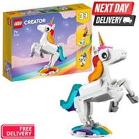LEGO Creator 3in1 Magical Unicorn Seahorse Peacock Toy Set Kids Gift UK