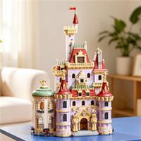 🏰 2916PCS Beauty and the Beast Castle Building Block Set ✨