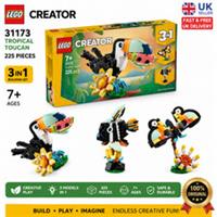LEGO Creator 31173 Tropical Toucan 3in1 Animal Toy Set Kids Gift UK New