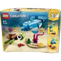 LEGO Creator 31128 3in1 Dolphin, Seahorse & Fish Set Age 6+ TH