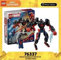 Lego Blocks Marvel Miles Morales Mech Spider Man Puzzle Building