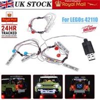 LED Light Kit For LEGOs 42110 Technic Land Rover Defender Bricks Lighting Set_