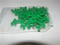 Lego Plant Tree Foliage Green Leaf 5x6 (15 Pieces)