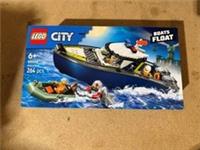 Lego City Police Boat 264pcs