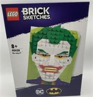 LEGO Brick Sketches 40428 The Joker DC Batman Display Set