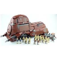 Star Wars: Trade Federation MTT (7662) 1330PCS Building Blocks w/ 21 Figures
