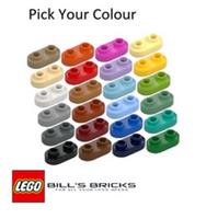 LEGO 35480 1x2 Plate with Rounded Ends, Choose your Colour and Qunantity - NEW