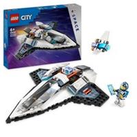 LEGO City Interstellar Spaceship Toy Set, Outer Space Building Toys for 6 Plus Y