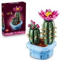 LEGO Botanicals Bloeiende Cactus Kunstplant Bouwpakket voor Kinderen Met 2 Cac