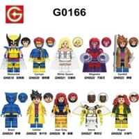 Custom LEGO X-Men Minifigures 10PCS Wolverine Cyclops Magneto Storm Rogue Marvel