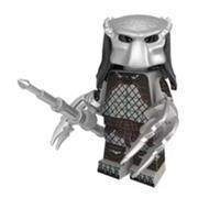 Custom LEGO Predator Alien Hunter Minifigure Sci Fi Horror With Weapons